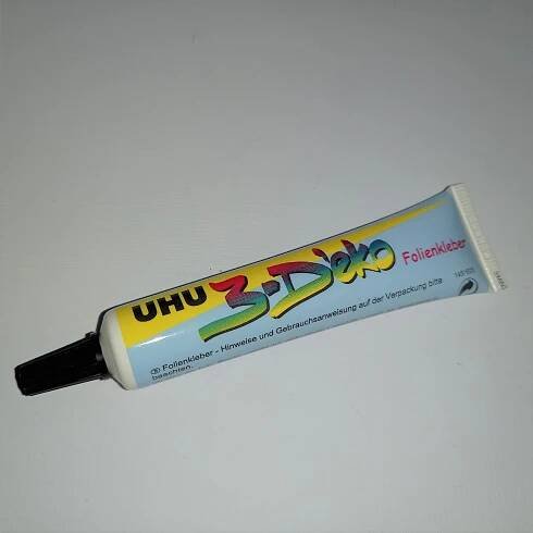 SUPERAUKCE ! LEPIDLO NA TRANSFER FÓLIE XL 20 gr. cca 15 ml ! - Manikúra, pedikúra