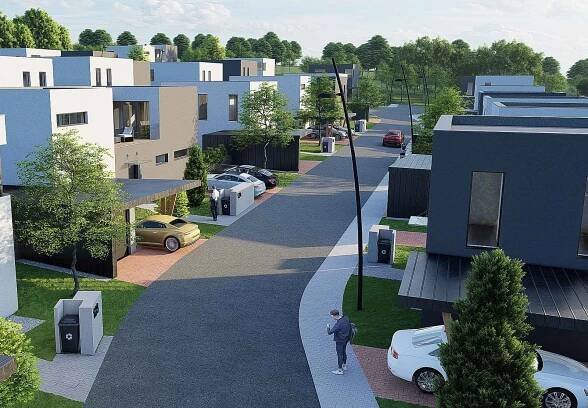 Vizualizace projektu Residence Lípové sady.