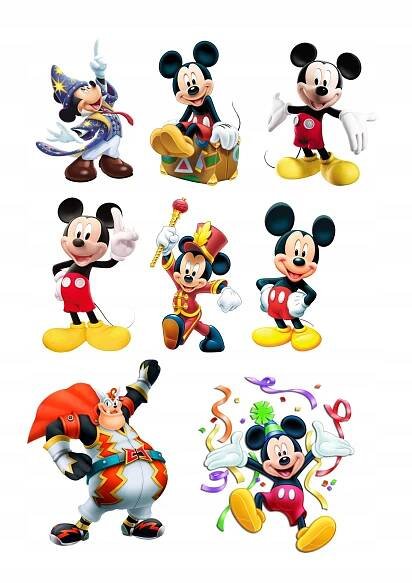 Výtisk cukrová hmota na dort Mickey Mouse