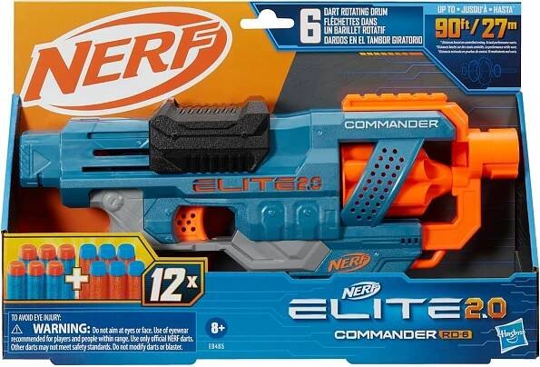 Nerf Elite 2.0 Commander RD 6 - Jimbo.cz