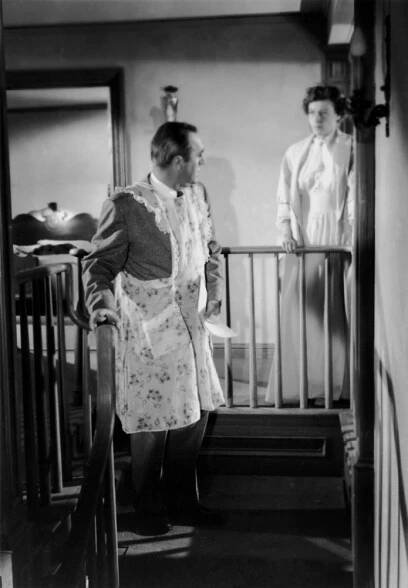 REBEL WITHOUT A CAUSE, Jim Backus, Ann Doran, 1955