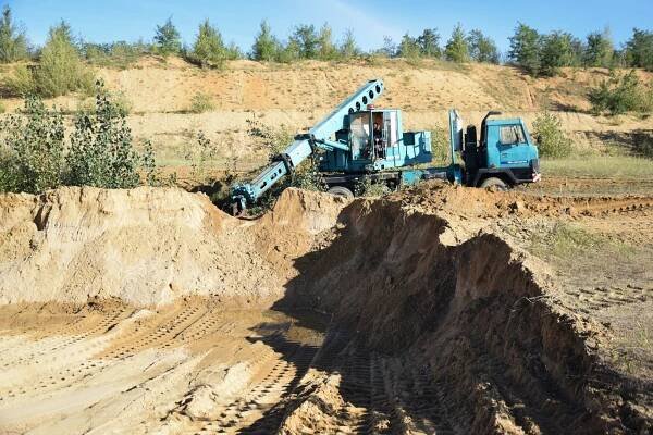 Nová tůň a zimní vyřezávání náletu v pískovně Božice | Heidelberg Materials CZ