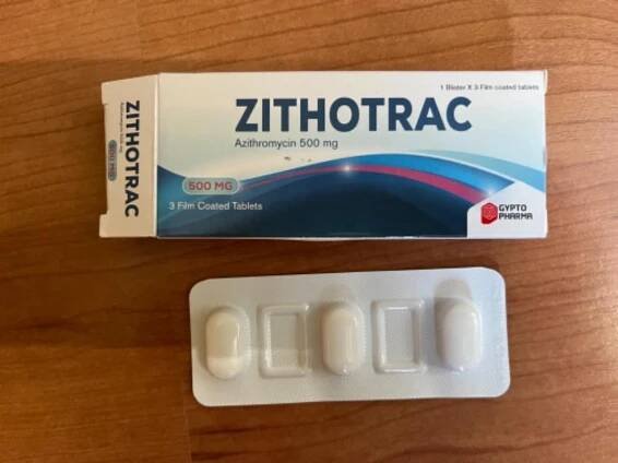 AZITROMYCIN 500 MG 3X500MG Potahované tablety Zithotrac