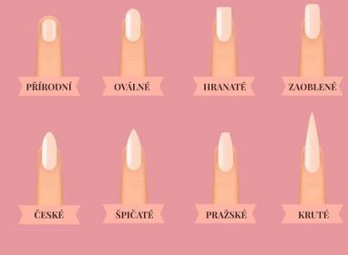 Tvar a délka vašich nehtů odhalí pravé charakterové vlastnosti. Patříte mezi vášnivé, sebevědomé, nebo milující ženy?