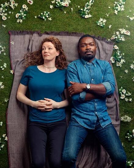 Call Their Agent! Feuding David & Jessica Oyelowo shot for Ten Per Cent - Michael Wharley Portrait & Advertising Photographer
