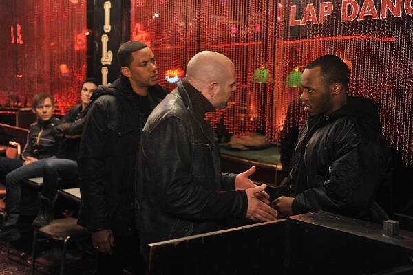 Lovci lebek - Where in the World Is Carmen Vega - Z filmu - Laz Alonso, Domenick Lombardozzi, Malcolm Goodwin