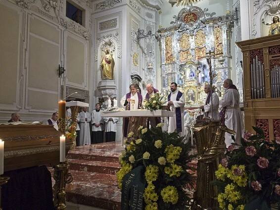 Pohřeb redemptoristy P. Stanislava Muzikáře na Svaté Hoře