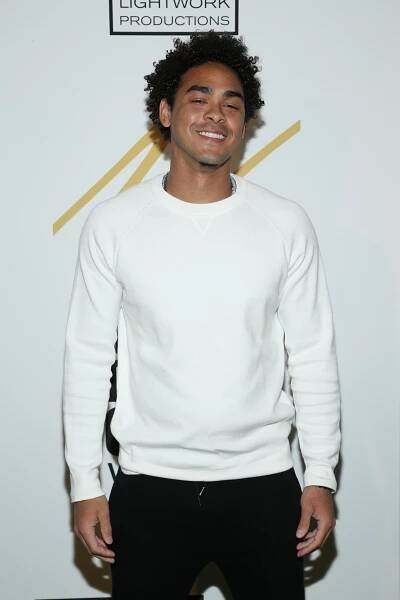 Trey Smith, 29, is the son of Zampino and Smith.