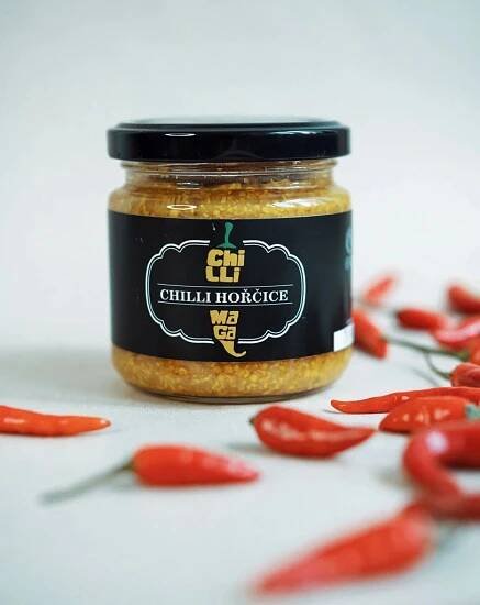 HOT CHIP Chilli Hořčice 200 g