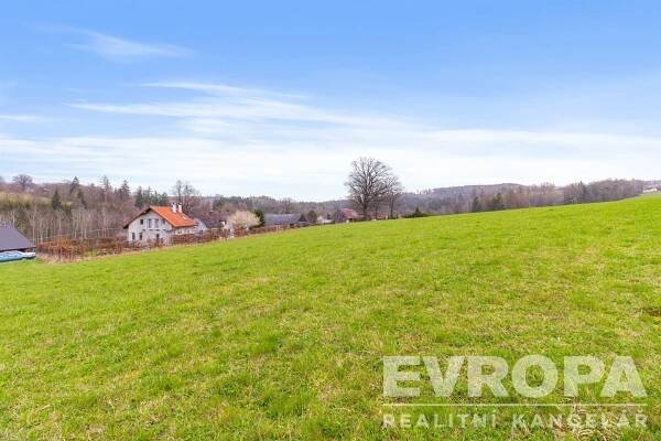 Prodej stavebního pozemku 1997 m2, Hradec u Ledče nad Sázavou