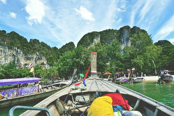 Longtail Boat Journey V Ao Nang, Thajsko · Základová fotografie zdarma