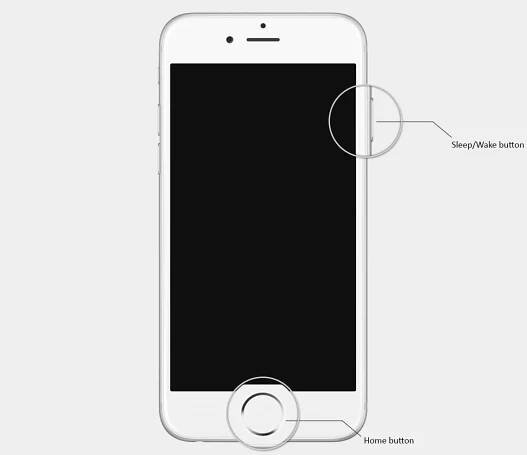 Jak resetovat váš iPhone pomocí iPhone 8 a postranních tlačítek.