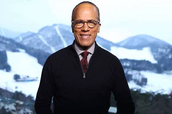 2018 PyeongChang Olympics -- Pictured: Lester Holt on Friday, February 9, 2018 