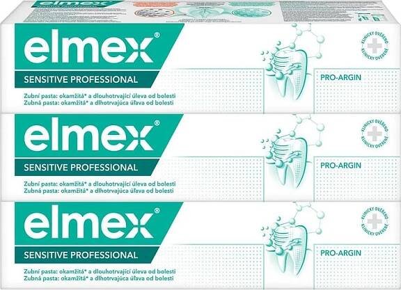 Elmex Sensitive Professional 3x 75 ml od 365 Kč