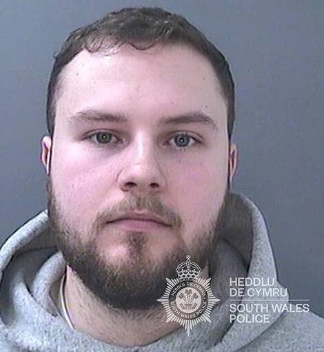 Mugshot of Lewis Edwards, convicted of possessing indecent images and perverting the course of justice.