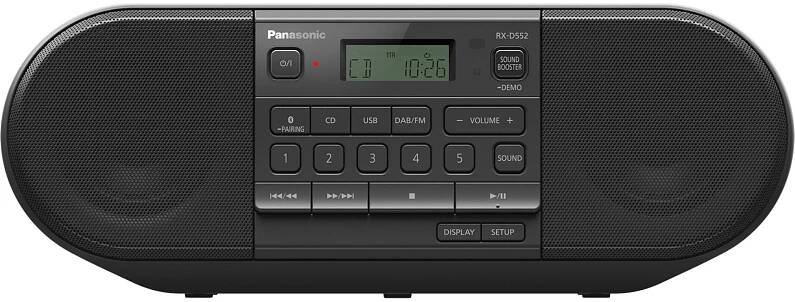 Panasonic RX-D552 černý