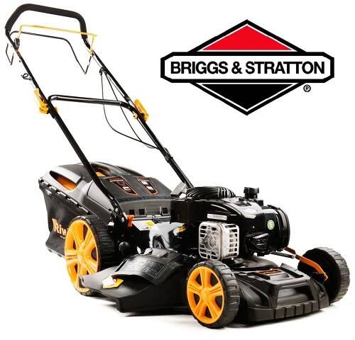 Riwall PRO RPM 4630 B + sada na zprovoznění sekačky 2x olej, kanystr, odsávačka oleje
