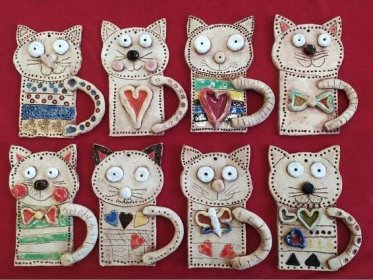 Clay Projects For Kids, Kids Clay, Clay Classes, Ceramics Projects, Clay Animals, Art Clay, Ceramic Art, Granny Square, Art Lessons