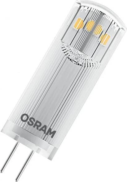 Osram LED žárovka PIN20 1,8 W G4 12V 2700 K teple bílá čirá