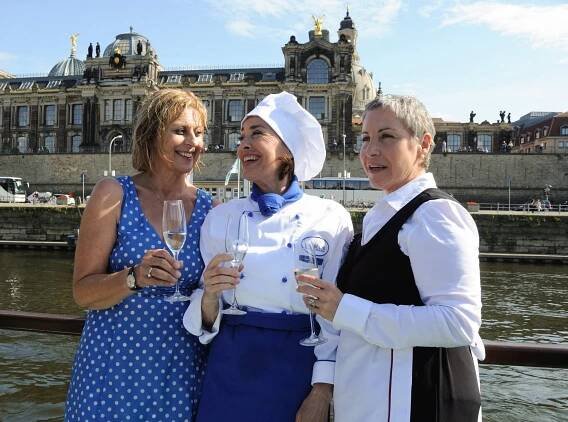 Herzdamen an der Elbe - Z filmu - Mona Seefried, Thekla Carola Wied, Katerina Jacob