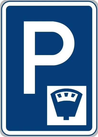 Parkoviště s parkovacím automatem IP13c 50 x 70 cm