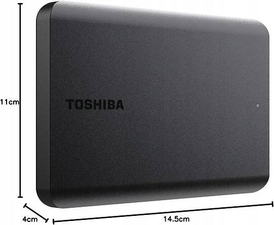 Externí disk TOSHIBA CANVIO BASICS 2.5inch 2TB External HDD USB 3.2 Gen Kód výrobce HDTB520EK3AA