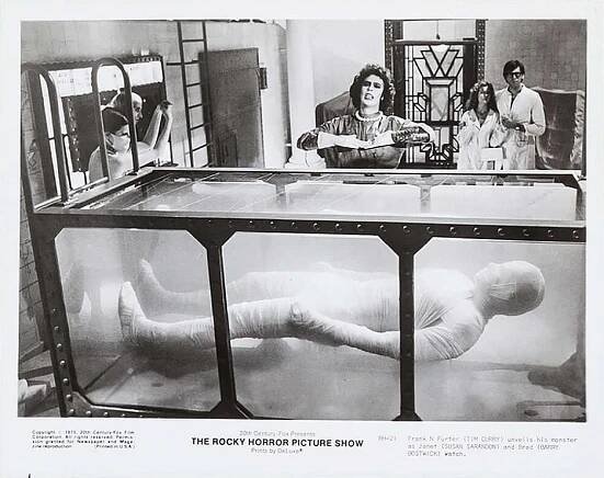 Nell Campbell, Richard O'Brien, Tim Curry, Susan Sarandon, Barry Bostwick - Rocky Horror Picture Show - Fotosky