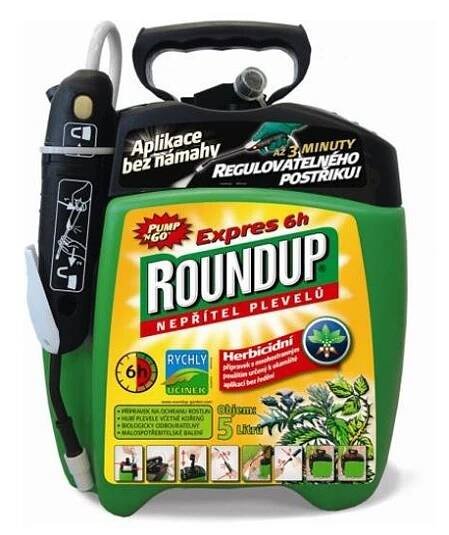 ROUNDUP Expres 6h - rozprašovač EVERGREEN 5l