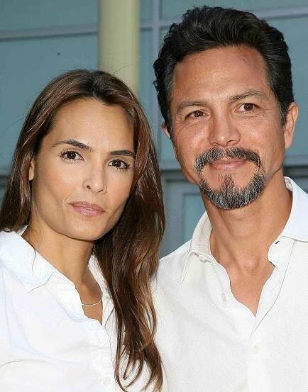Benjamin Bratt and Talisa Soto Bratt on June 23, 2010 in Los Angeles, California.