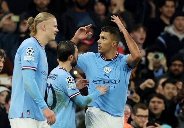 Manchester City smetl v úvodním čtvrtfinále Ligy mistrů Bayern 3:0. Inter vyhrál v Lisabonu