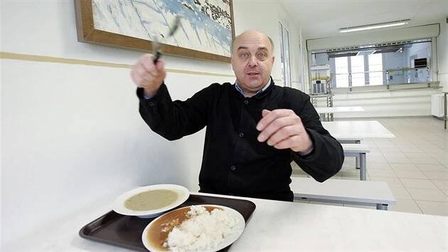 Bývalý ministr financí Ivo Svoboda ve věznici Všehrdy na Chomutovsku (15. února 2006)
