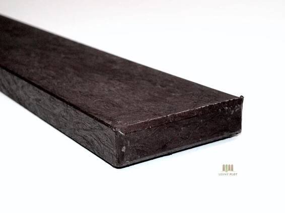 Plotovka recyklát hnědá rovná 21x78 mm x různé délky
