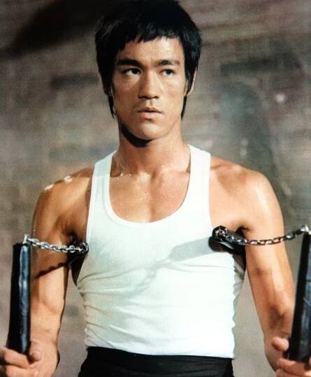 Bruce Lee publicity portrait, 1972.