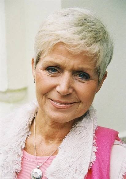 Consuela Morávková při návštěvě Prahy