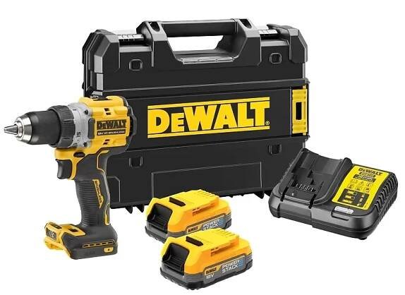 Aku vrtačka 18V 2x1,7Ah DeWALT POWERSTACK DCD800E2T