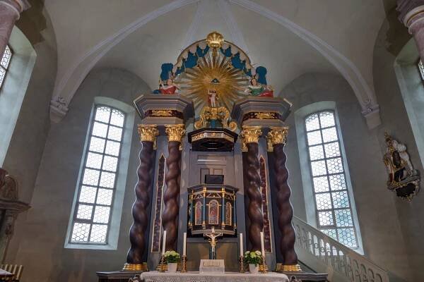 Hřbitovní kostel U nebeské brány, Münchberg - Markgrafenkirchen
