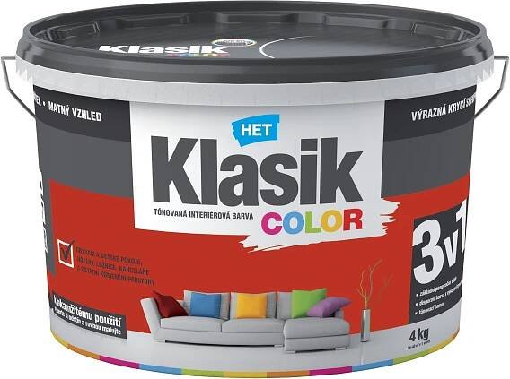 Het Klasik Color 0847 červený brusinkový