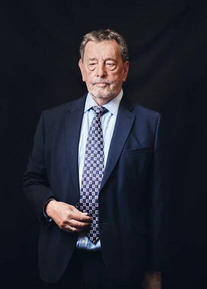 Portrait of Lord David Blunkett.
