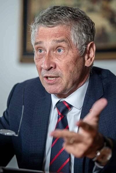 Politik Ivo Vondrák poskytl Deníku rozhovor, 14. srpna 2020 v Ostravě.