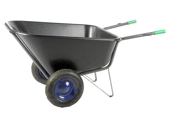 Kolečko dvoukolové plast 210l