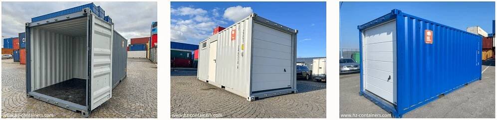 Úpravy a přestavby lodních kontejnerů na míru - HZ CONTAINERS.com