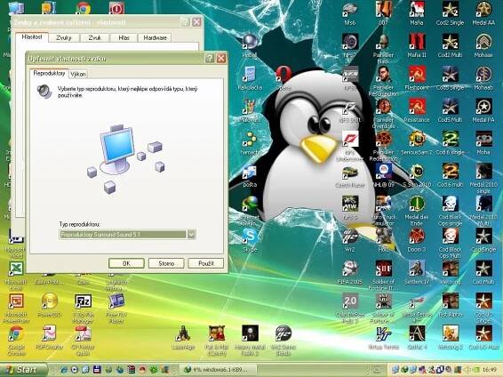 nastavení repro win 7 - poradna.net