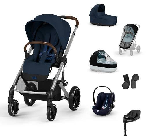 CYBEX Kombinovaný kočík BALIOS S LUX SET XL - Ocean Blue