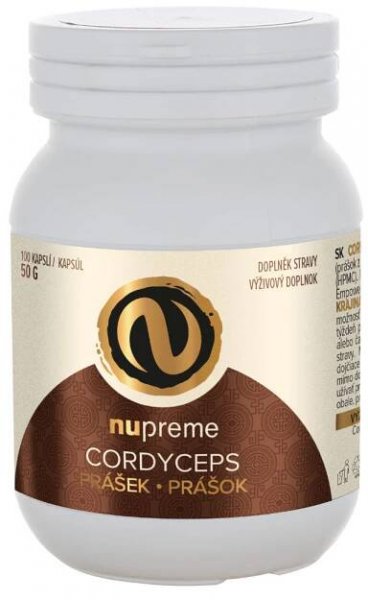 Nupreme Cordyceps BIOMASA 100 kapslí
