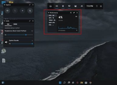 How to display Task Manager widgets on your Windows desktop? 5