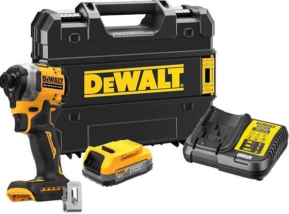 DeWalt DCF850E1T aku rázový uťahovák 18V 1x1,7Ah aku Powerstack