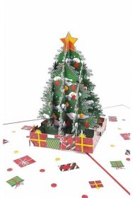 3D Přání - Vánoční stromeček