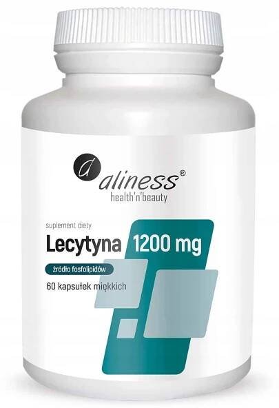 Aliness Lecitin 1200 mg 60 kapslí. FOSFOLIPIDY, PAMĚŤ
