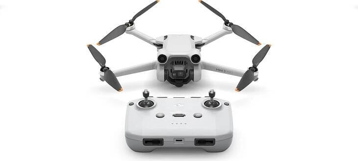 DJI Mini 3 Pro (RC-N1) 4 rotační oktokoptéra 48 MP 3840 x 2160 pixelů 2453 mAh černá, bílá