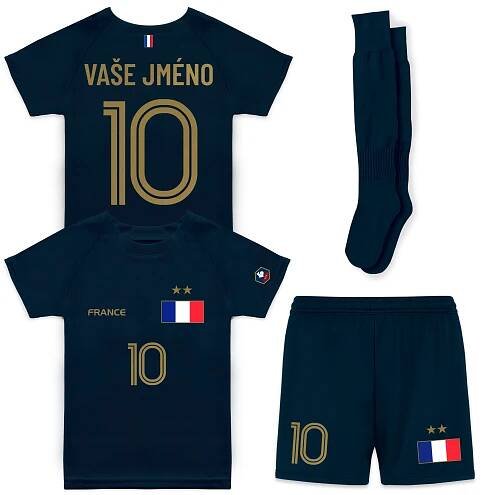 Dres Mbappé Francie s vlastním jménem a číslem